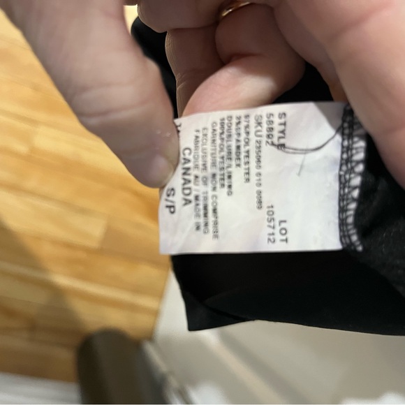 Le Chateau black dress size small - Picture 7 of 10